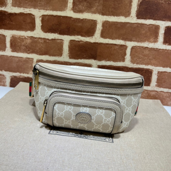 G*u*i belt bag with interlocking g