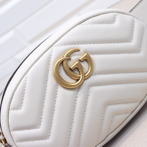 G*u*i gg marmont matelassé leather belt bag