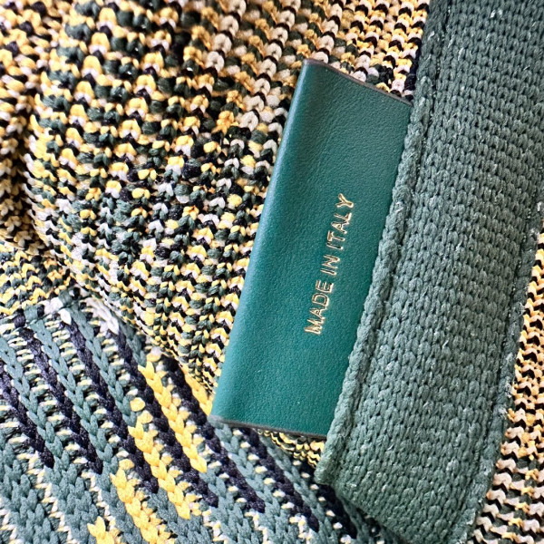 B**rry mini check knitted tote-25*11*22cm