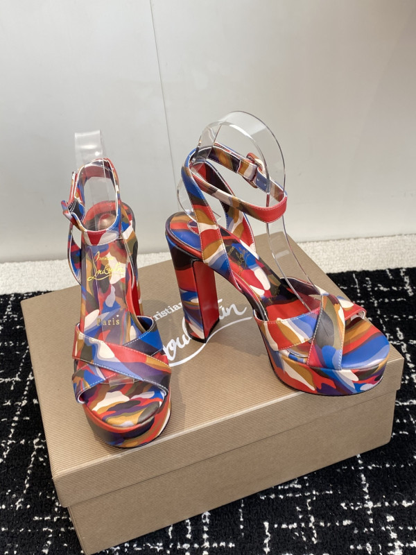 Ch**an louboutin heels sandal - 12.5cm